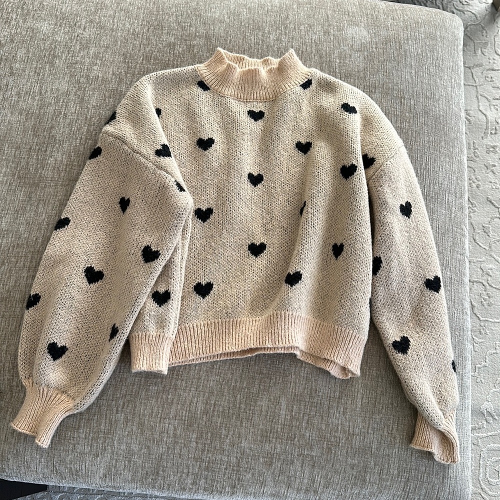 Heart sweater